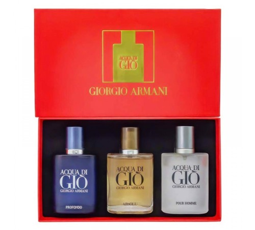 Набор Giorgio Armani 3x30ml, Наборы духов