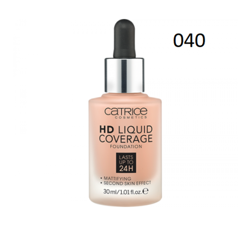 Тональный крем Catrice HD Liquid Coverage ton 040