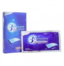 Отбеливающие полоски для зубов 3D White Teet Whitening Strips (в упаковке 7 пар)