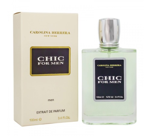 Тестер Carolina Herrera Chic For Man 100 ml, Тестеры 100 мл