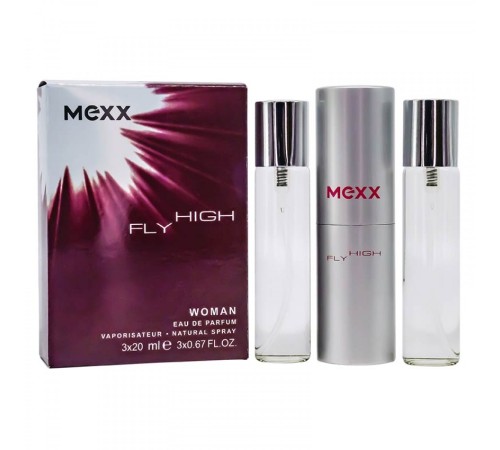 Mexx Fly High, edp., 3*20 ml, Набор духов 3 по 20 мл