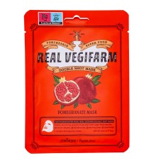 Маска для лица Farm Stay Fortheskin Real Vegifarm Double Shoot Pomegranat Mask, 23ml