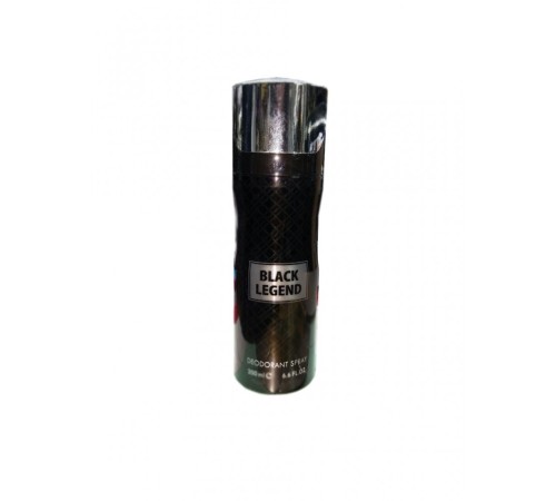 Fragrance World Black Legend, 200 ml, Парфюмированные Дезодоранты