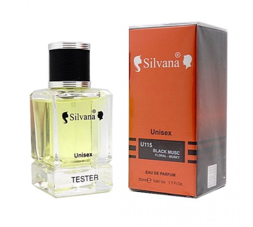 Silvana 115 (Alexandre.J Black Muscs Unisex) 50 ml, Silvana 50 мл