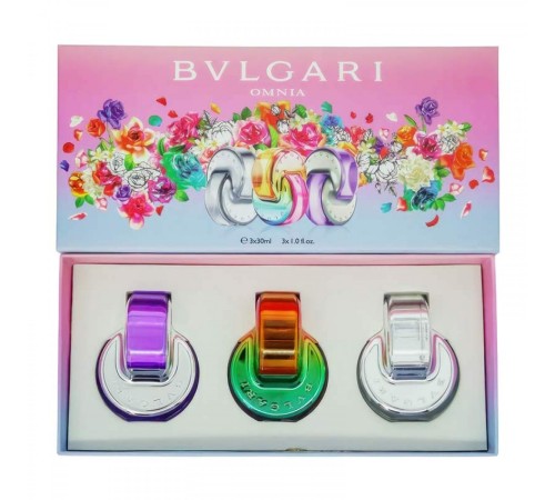 Подарочный набор Bvlgari Pour Femme, 3x30ml, Подарочные наборы