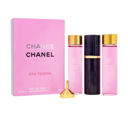 Набор 3в1 Chanel Eau Tendre, 100ml, Наборы духов