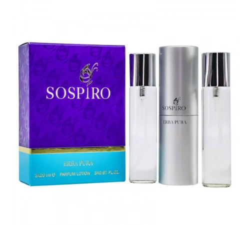 Sospiro, edp., 3*20 ml, Набор духов 3 по 20 мл