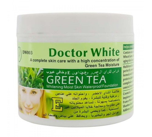 Отбеливающий крем для лица Wokali Doctor White Green Tea, 115g, Крем Для Лица