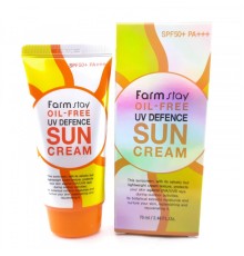 Солнцезащитный крем без масел  Farmstay Oil-Free UV Defence SUN Cream SPF50+ PA+++, 70 ml