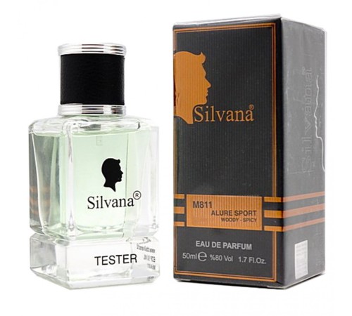 Silvana 811 (Chanel Allure Homme Sport  Men) 50 ml, Silvana 50 мл