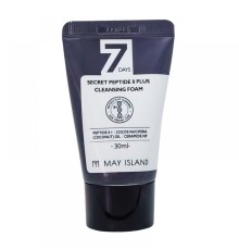 Пенка для умывания с пептидами May Island 7 Days Secret Peptide 8 Plus Cleansing Foam, 30ml