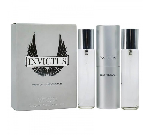 Paco Rabanne Invictus, edt. 3*20 ml, Набор духов 3 по 20 мл