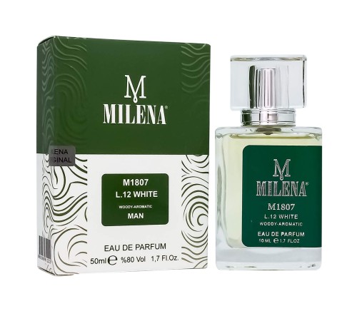 Milena L.12 White M-1807 (Lacoste L.12.12. Blanc) 50ml, Milena 50ml