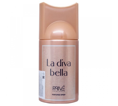 Дезодорант Prive La Diva Bella (Lancome La Vie Est Belle) 250ml, Парфюмированные Дезодоранты