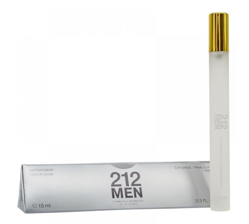 Carolina Herrera 212 Man, 15 ml, Мини парфюм