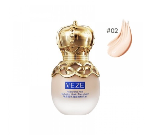 Увлажняющий тональный крем Veze Hyaluronic Acid Hydrating Liquid Foundation, 30ml, Тональный крем