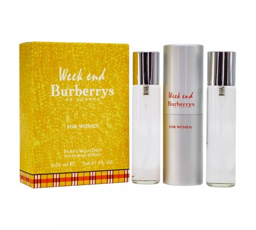 Burberry Weekend, edp., 3*20 ml, Наборы духов