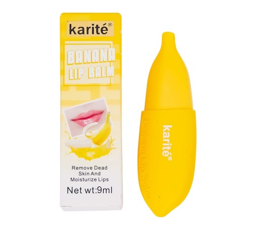 Бальзам для губ Karite Banana Lip Balm, Блеск для губ