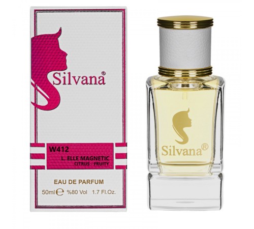 Silvana W-412 (Lacoste L.12.12. Pour Elle Magnetic) 50ml, Silvana 50 мл