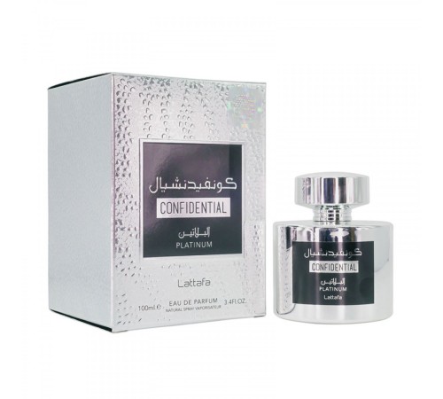 Lattafa Confidential Platinum,edp., 100 ml, Lattafa