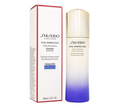 Восстанавливающая эмульсия Shiseido Vital Perfection White Revitalizing Emulsion Enriched, 100ml