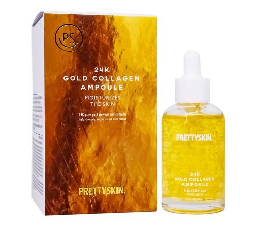 Сыворотка для лица Prettyskin 24K Gold Collagen, 40ml, Сыворотка Оригинал