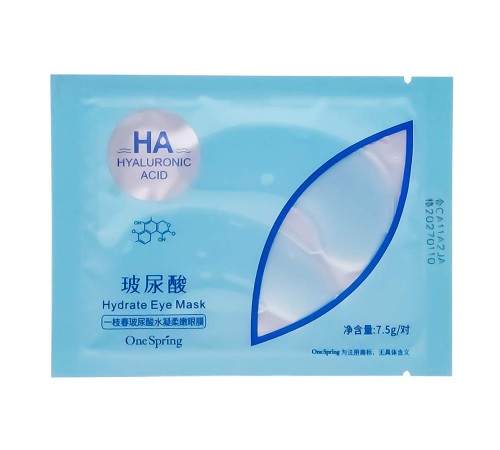 Патчи для век One Spring HA Hyaluronic Acid, Для Лица