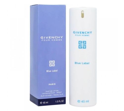 Givenchy Parfum Pour Homme Blue Label, 45 ml, Мини парфюм