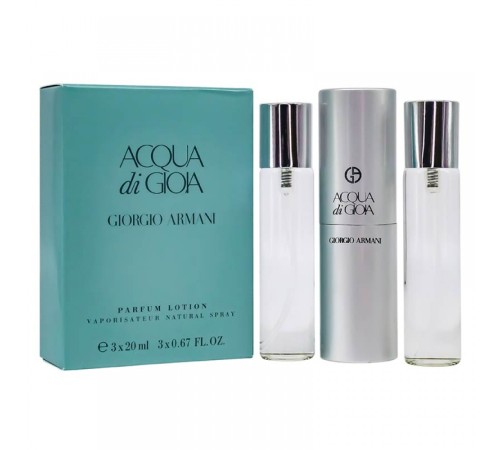 Giorgio Armani Acqua di Gioia, 3*20 ml, Наборы духов