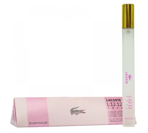 Lacoste L.12.12. Rose 15 ml, Мини парфюм