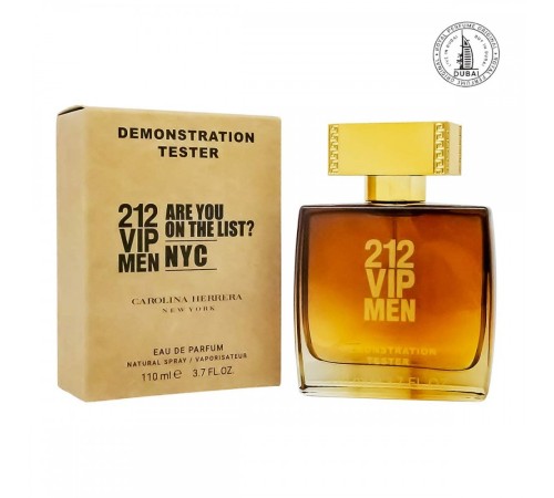 Тестер Carolina Herrera 212 VIP Man,edp., 110ml, Тестеры духов